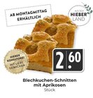Aktuelles Blechkuchen-Schnitten mit Aprikosen Angebot bei Hieber in Freiburg (Breisgau) ab 2,60 €