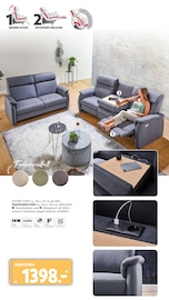 Sofa im Polstermöbel Fischer Prospekt in Regensburg Aktueller Polstermöbel Fischer Prospekt mit Sofa, "URLAUBSGELD FÜR ALLE", Seite 5