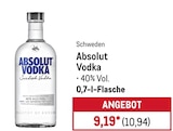 Aktuelles Vodka Angebot bei METRO in Hamburg ab 10,94 €