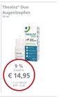 LINDA Premiumapotheke Zeulenroda - Thealoz Duo Augentropfen Angebot im Prospekt Thealoz Duo Augentropfen bei LINDA Premiumapotheke im Zeulenroda Prospekt für 14,95 €