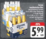 EDEKA Marieney - mexikanisches Bier Angebot im Prospekt mexikanisches Bier bei EDEKA im Marieney Prospekt für 5,99 €