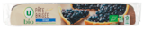 Pate a tarte pur beurre - U BIO à 1,43 € dans le catalogue U Express