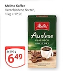 Kaffee im Angebot bei GLOBUS in Saarbrücken Kaffee Angebote von Melitta bei GLOBUS Saarbrücken für 6,49 €