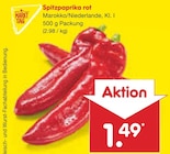 Spitzpaprika im Netto Marken-Discount Prospekt Spitzpaprika rot im aktuellen Netto Marken-Discount Prospekt für 1,49 €