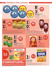 Offre Fajitas dans le catalogue E.Leclerc du moment à la page 22