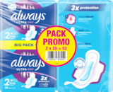 Auchan Supermarché Terrasson-Lavilledieu - Promo SERVIETTES HYGIENIQUES ULTRA ALWAYS Promo SERVIETTES HYGIENIQUES ULTRA ALWAYS à 5,29 € dans le catalogue Auchan Supermarché à Terrasson-Lavilledieu