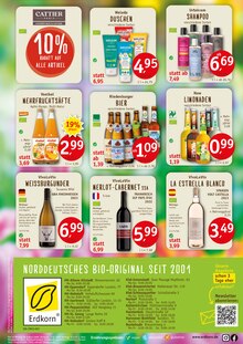 Rotwein im Erdkorn Biomarkt Prospekt "Unsere Bio - Angebote" mit 6 Seiten (Hannover)