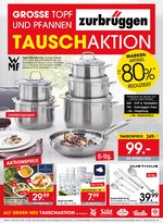 Zurbrüggen Prospekt "Grosse Topf und Pfannen Tauschaktion ", 20 Seiten, für Dortmund, 09.12.2019 - 09.01.2020 Zurbrüggen Prospekt "Grosse Topf und Pfannen Tauschaktion ", 20 Seiten, für Dortmund, 09.12.2019 - 09.01.2020