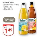 Saft im Angebot bei GLOBUS in Neunkirchen Saft Angebote von hohes C bei GLOBUS Neunkirchen für 1,49 €