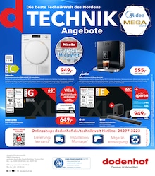 Der aktuelle dodenhof TechnikWelt Prospekt Top Angebote