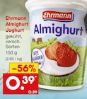 Aktuelles Almighurt Joghurt Angebot bei Netto Marken-Discount in Regensburg ab 0,39 €