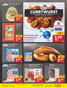 Bratwurst im Netto Marken-Discount Prospekt "Aktuelle Angebote" mit 60 Seiten (Chemnitz)