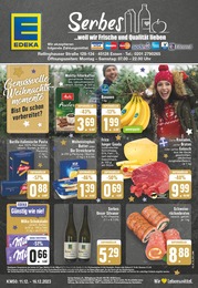 Aktueller EDEKA Supermärkte Prospekt für Essen 11.12.2023 - 16.12.2023 EDEKA Prospekt für Essen mit 28 Seiten