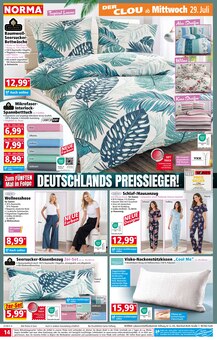 Bettwäsche im aktuellen Norma Prospekt (Erlangen) Bettwäsche im Norma Prospekt "Mehr fürs Geld" mit 19 Seiten (Erlangen)