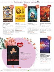 Promos Spectacle dans le catalogue "La culture, ça pétille !" de Auchan Hypermarché à la page 56