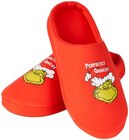 Aktuelles The Grinch Damen oder Herren X-Mas Hausschuhe Angebot bei REWE in Mönchengladbach ab 7,99 €