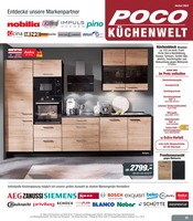 Küchenmöbel Angebote im Prospekt "POCO KÜCHENWELT" von POCO auf Seite 1