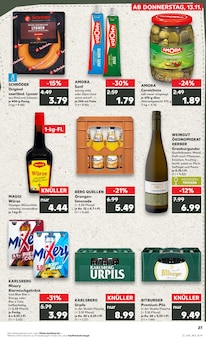 Bitburger im Kaufland Prospekt "Aktuelle Angebote" mit 62 Seiten (Völklingen)