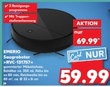 Saugroboter von EMERIO für 59,99 € bei Kaufland im Angebot Saugroboter von EMERIO im aktuellen Kaufland Prospekt