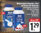 Schlagsahne Angebote von Weihenstephan bei EDEKA Würzburg für 1,29 €