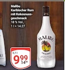Aktuelle Rum Angebote bei GLOBUS in Krefeld Aktuelles Malibu Angebot bei GLOBUS in Krefeld ab 9,99 €