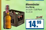 Altenmünster Urig Würzig bei Zisch im Wildeshausen Prospekt für 14,99 €