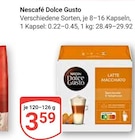 Latte Macchiato Angebote von Nescafé Dolce Gusto bei GLOBUS Rostock für 3,59 €