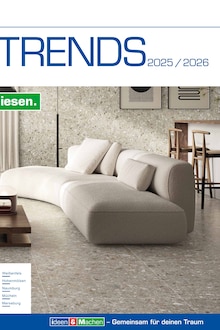 Aktueller i&M BauCentrum Prospekt "FLIESENTRENDS 2025/2026" Seite 2 von 144 Seiten