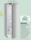 Réfrigérateur - LIEBHERR en promo chez Extra Chalon-sur-Saône à 899,90 €