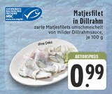 Matjesfilet in Dillrahm Angebote von MSC bei E center Leverkusen für 0,99 €