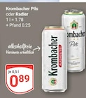 Aktuelles Pils Angebot bei GLOBUS in Nettetal ab 0,89 €