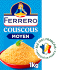 COUSCOUS MOYEN FERRERO - FERRERO en promo chez Auchan Hypermarché COUSCOUS MOYEN FERRERO - FERRERO dans le catalogue Auchan Hypermarché
