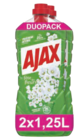 Nettoyants ménager fête des fleurs fraîcheur muguet - AJAX en promo chez Carrefour Antony à 12,28 €