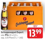 Export im aktuellen Prospekt bei EDEKA in Klingenberg