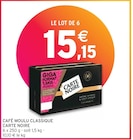 Café moulu classique - CARTE NOIRE en promo chez Intermarché Toulon à 15,15 €