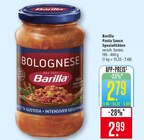 Aktuelle Barilla Angebote bei Marktkauf in Freiburg (Breisgau) Aktuelles Pasta Sauce Spezialitäten Angebot bei Marktkauf in Freiburg (Breisgau) ab 2,79 €