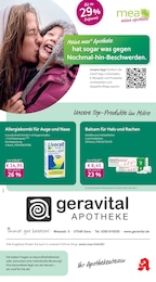 mea - meine apotheke Prospekt für Gera mit 4 Seiten mea - meine apotheke Prospekt für Gera: "Unsere März-Angebote", 4 Seiten, 01.03.2026 - 31.03.2026