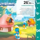 La Maison Magique - LES SCHTROUMPFS à 26,99 € dans le catalogue JouéClub