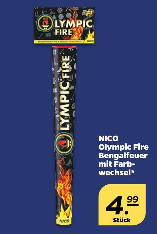 Olympic Fire Bengalfeuer mit Farbwechsel