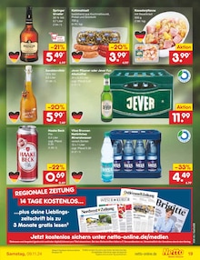 Bier im Netto Marken-Discount Prospekt "Aktuelle Angebote" mit 54 Seiten (Aurich)