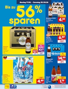 Warsteiner im Netto Marken-Discount Prospekt "Aktuelle Angebote" mit 70 Seiten (Homburg)
