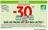 Intermarché Contact Labrit - Promo -30% remise immédiate sur les packs de lait bio Lactel Promo -30% remise immédiate sur les packs de lait bio Lactel à dans le catalogue Intermarché Contact à Labrit