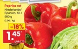Aktuelles Paprika rot Angebot bei Netto Marken-Discount in Paderborn ab 1,45 €
