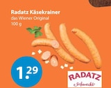 Käsekrainer bei V-Markt im Prospekt "" für 1,29 €