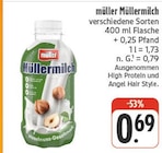 Müllermilch Haselnuss-Geschmack bei nah und gut im Prospekt "" für 0,69 €