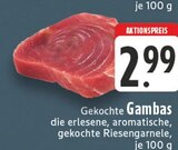 Aktuelles Gekochte Gambas Angebot bei E center in Krefeld ab 2,99 €