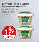 Frisch & Cremig original irischer Frischkäse von Kerrygold für 1,29 € bei V-Markt im Angebot Frisch & Cremig original irischer Frischkäse von Kerrygold im aktuellen V-Markt Prospekt