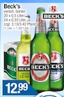 Green Lemon im Getränke City Prospekt Green Lemon von Beck's im aktuellen Getränke City Prospekt für 12,99 €