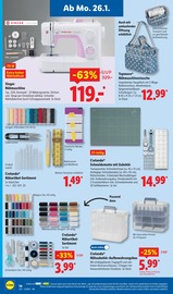 Nähmaschine im Lidl Prospekt in Bad Salzuflen Aktueller Lidl Prospekt mit Nähmaschine, "LIDL LOHNT SICH", Seite 34