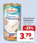 Aktuelles Weißwürste Angebot bei nah&frisch in Münster ab 3,79 €